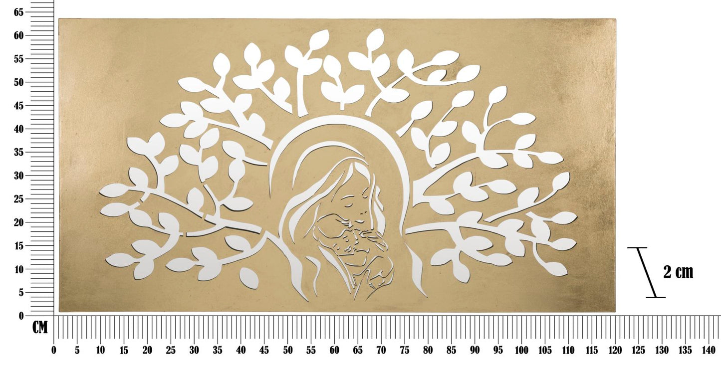 Dekoratives Paneel Maternity Gold 120x2x64 cm