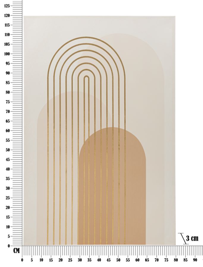 Stampa Artistica Shine - 80x3x120 cm