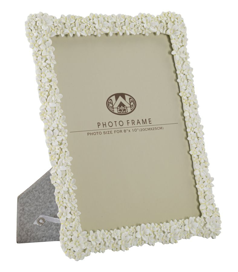 Dekorativer Fotorahmen Millet mit Blumen 25x2x30 cm (Fotoformat 20x25 cm)