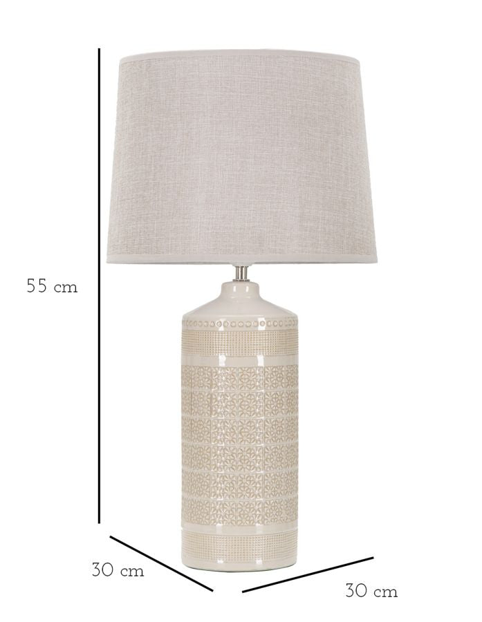 Lampada da Tavolo Grafica Ø 30x55 cm