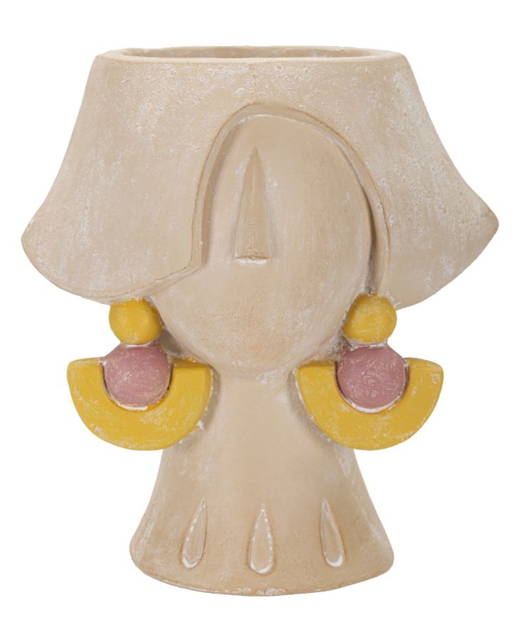 Elegante kubistische Vase – 24,5x20,5x26 cm