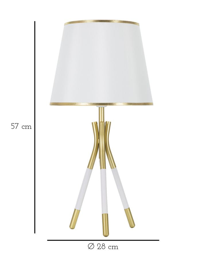 Tischleuchte Triply Elegant Ø 28 cm x 57 cm