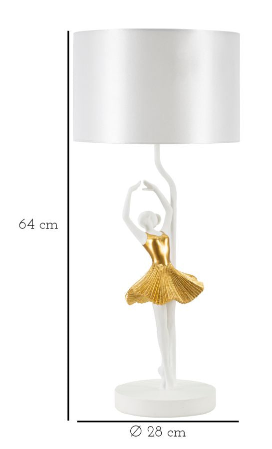 Tischleuchte Eleganza Ballerina cm ø 28x64
