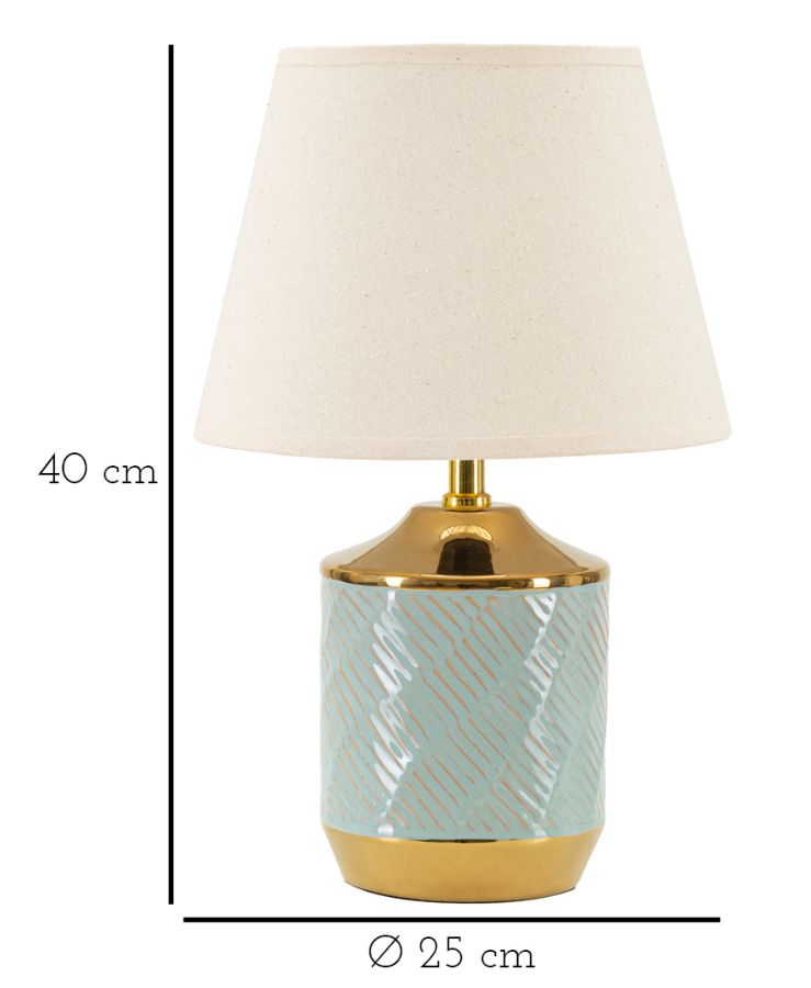 Elegante Tischleuchte Cape Town cm ø 25x40