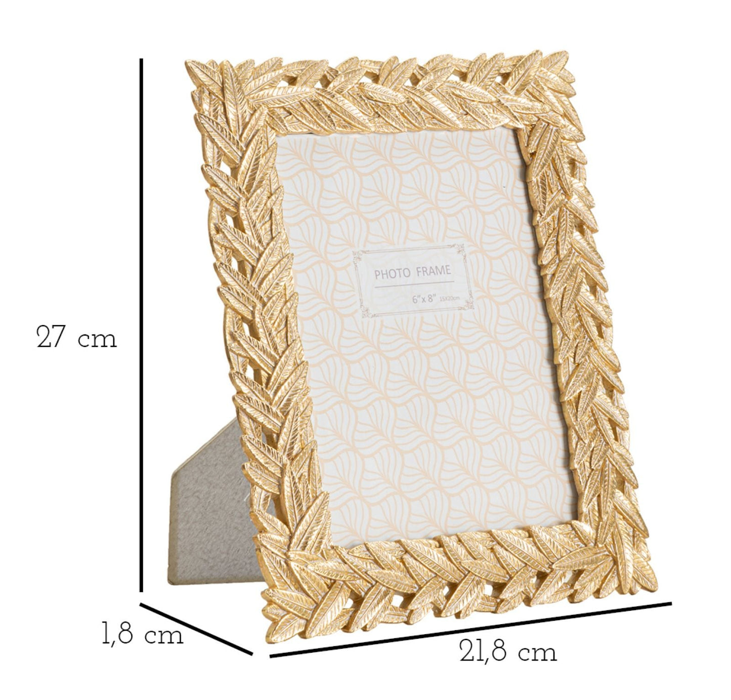 Solis Eleganter Rahmen 21,8x1,8x27 cm (innen 15x20 cm)