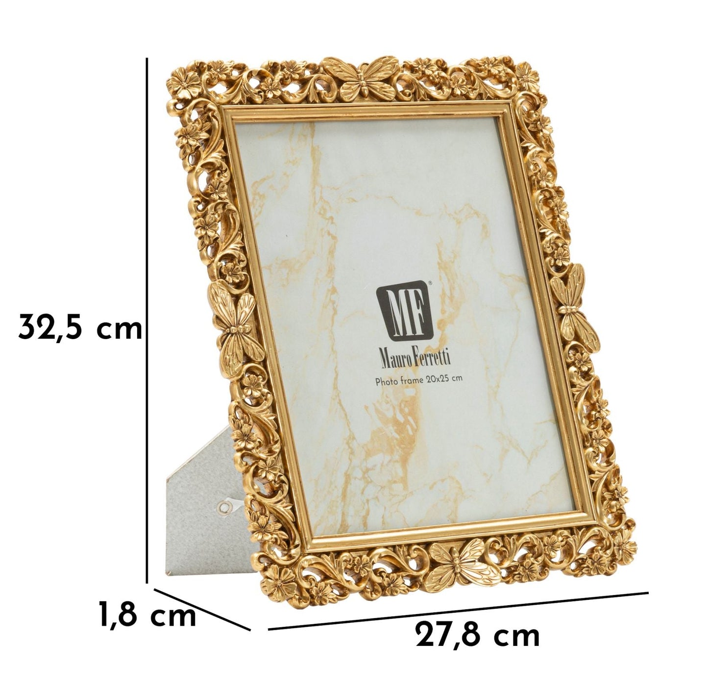 Cornice Classical Cm 27,8X1,8X32,5 Misura Interna Cm 20X25