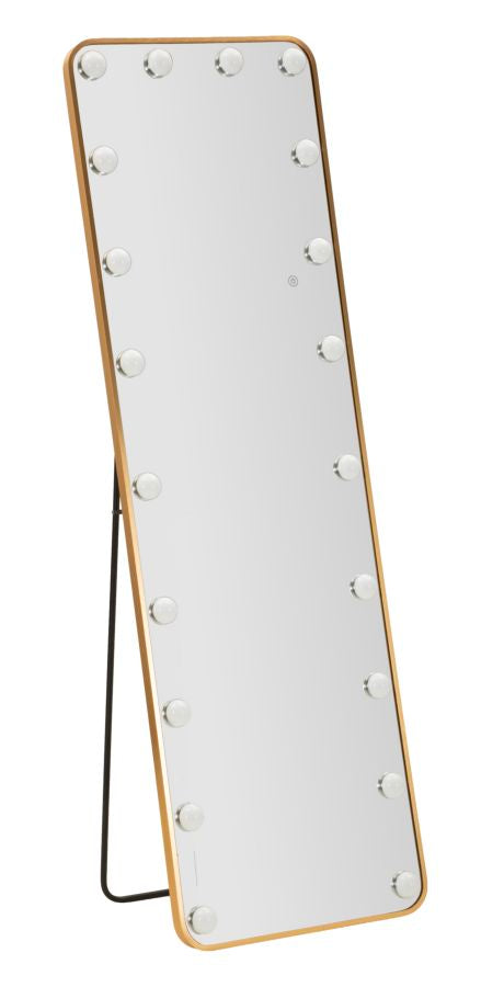 Hollywood LED-Boden-Standspiegel, rechteckig, 50 x 160 cm, mit drei Farbtemperaturen