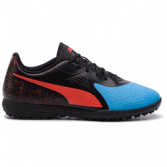 Puma scarpa da calcetto One 19.4 TT 105495 01 azzurro-rosso-nero
