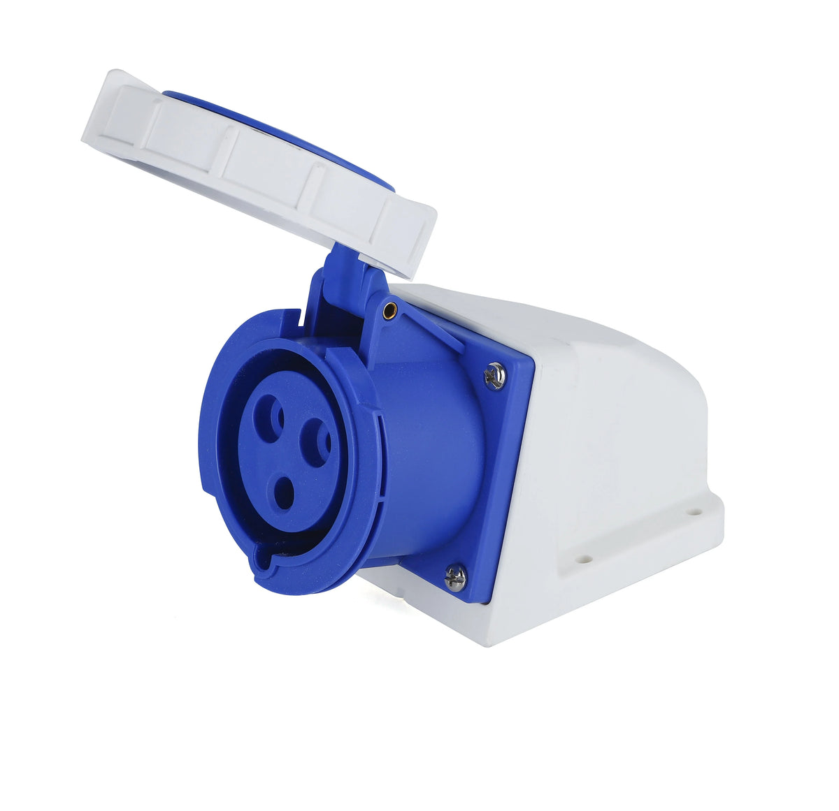Presa a muro Indust. CEE 16A-6h 2P+T 220-250V IP67