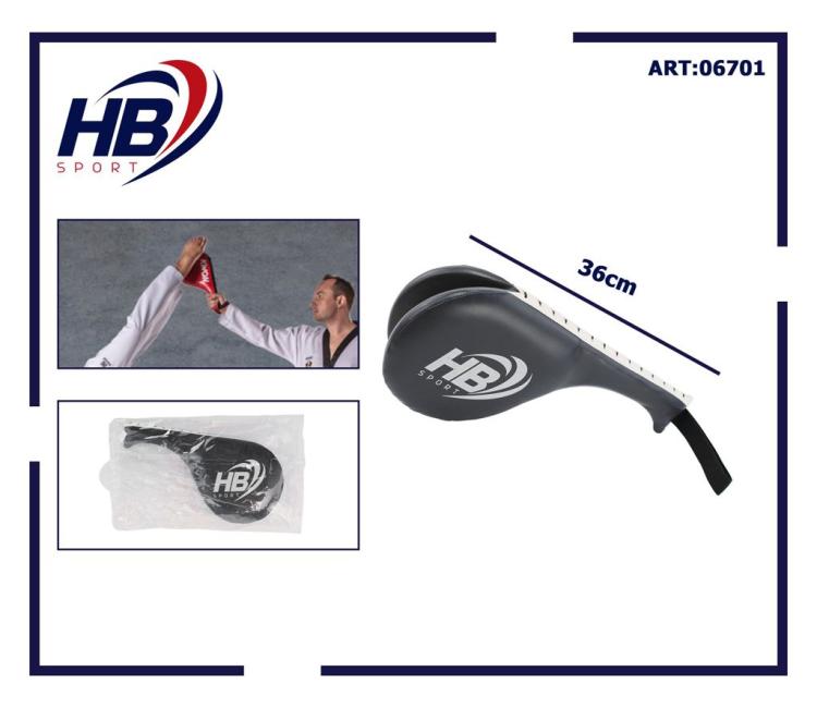Hb Doppelter Treffer Taekwondo Karate Kampfkünste Kickboxen Schwarz