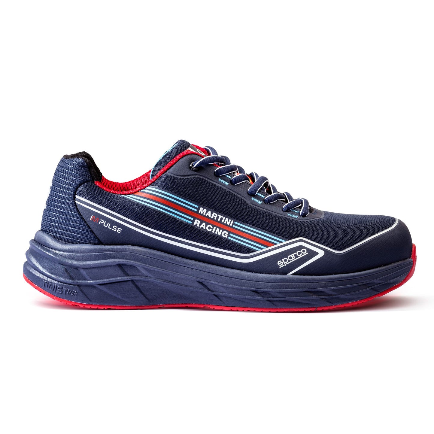 Sparco Martini Racing S1P Schuh - Zehenkappe 200J, Durchtrittsicher, Größen 39-46