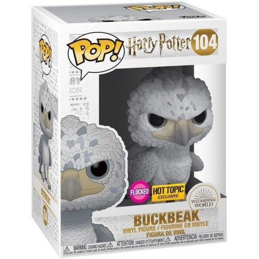 Funko Pop! Harry Potter – (104) Seidenschnabel Flocked (Exclusive) Figur