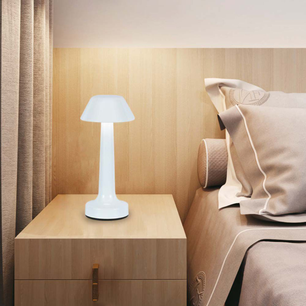 V-Tac 1W USB-C LED-Tischlampe Touch Dimmbar Weiß