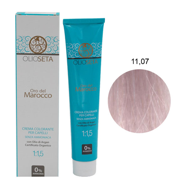 OLIOSETA ORO DEL MAROCCO TINTURA MEGA BIONDO NATUR VIOLET 11.07