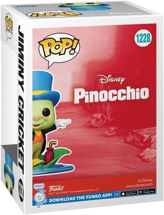 Funko Pop! Disney Classics Pinocchio - (1228) Jiminy Cricket Grille Ex