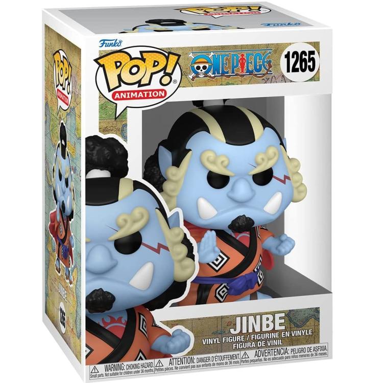 Funko Pop! Animation - One Piece (1265) Jinbe Vinylfigur Anime 9 cm Statue