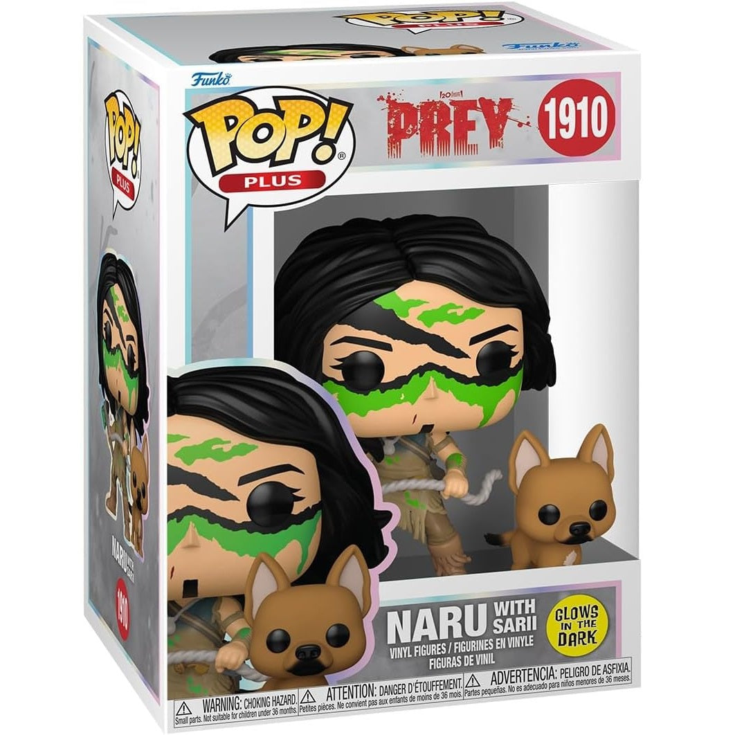 Funko Pop! Plus - Prey - Naru mit Sarii (1910) „Glows In The Dark“ Vinylfigur 10cm