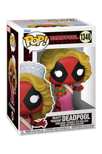 Funko Pop! Marvel Deadpool Parodie – (1340) Schönheitswettbewerb Deadpool Figur 9cm