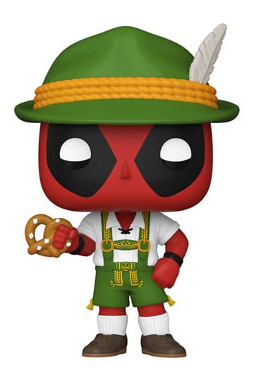 Funko Pop! Marvel Deadpool Parodie – (1341) Lederhosen Deadpool Figur 9cm