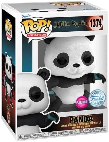 Funko Pop! Animation Jujutsu Kaisen (1374) Panda beflockt Special Edition Vinyl