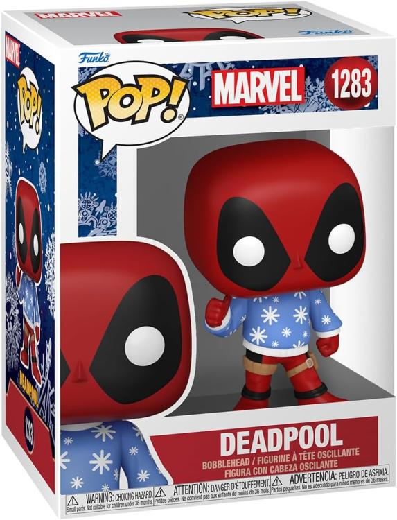 Funko Pop! Marvel (1283) Deadpool Figure Collect Them All! Christmas Holiday