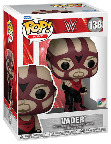 Funko Pop! WWE – (138) Vader Wrestling Wrestler Vinylfigur 9 cm