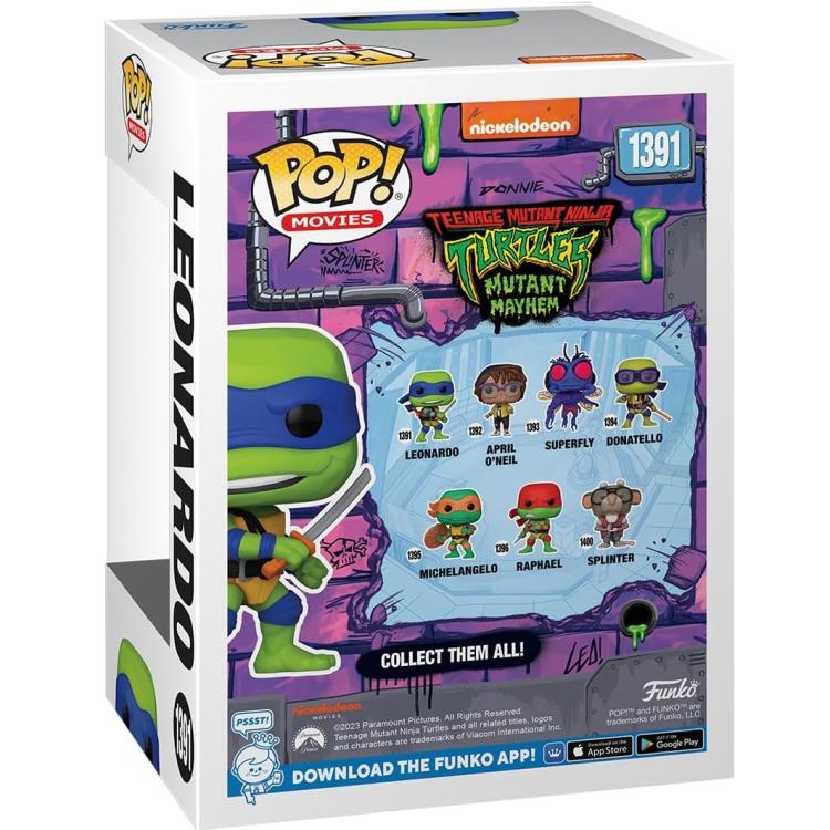 Funko Pop! Movies Tmnt Teenage Mutant Ninja Turtles: Leonardo (1391) Turtles