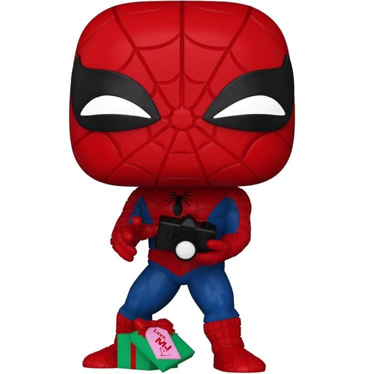 Funko Pop! Marvel - (1441) - Spider-Man Open Gift Holiday Vinyl Figure 9cm