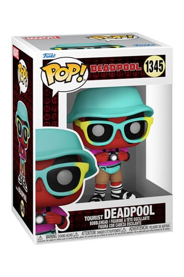 Funko Pop! Marvel Deadpool Parody - (1345) Tourist Deadpool Vinyl Figur 9cm