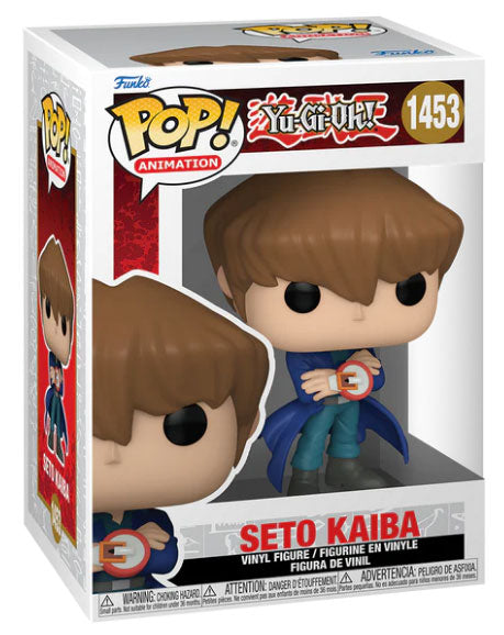 Funko Pop! Animation – Yu-Gi-Oh – (1453) Seto Kaiba – 9cm Anime Vinyl Figur