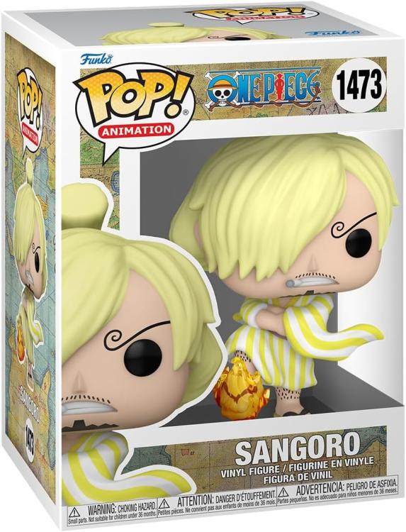 Funko Pop! Animation – One Piece (1473) Sangoro (Wano) Sanji Figur 9cm Anime