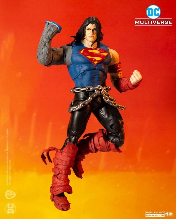DC MULTIVERSE SUPERMAN KING DARK NIGHTS DEATH METAL McFARLANE STATUA FIGURE 18cm