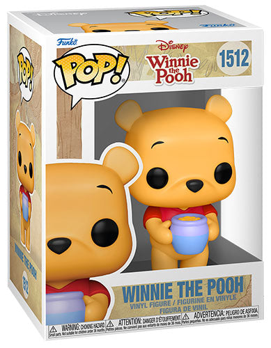 Funko Pop! Disney Winnie Puuh (1512) Winnie Puuh mit Honigtopf Figur 9 cm