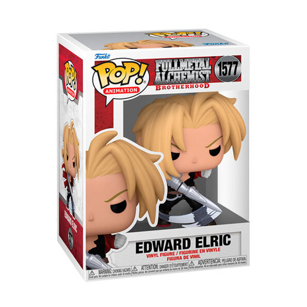Funko Pop! Animation: Fullmetal Alchemist Brotherhood (1577) Edward Elric W/Blade - Vinyl Figure 9cm