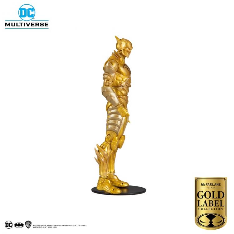 DC MULTIVERSE THE FLASH HEART -52 DARK - GOLD LABEL STATUE FIGUR McFARLANE 18cm
