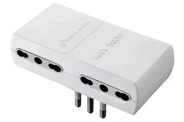 Vierfachadapter 10/16A weiß