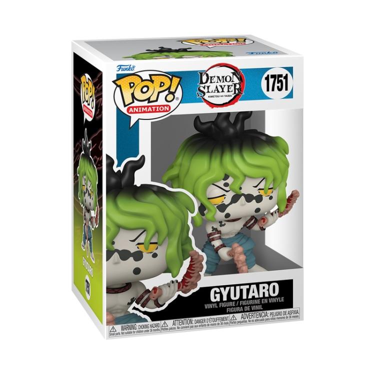 Funko Pop! Animation Demon Slayer – (1751) Gyutaro Figur Vinyl Anime 9cm