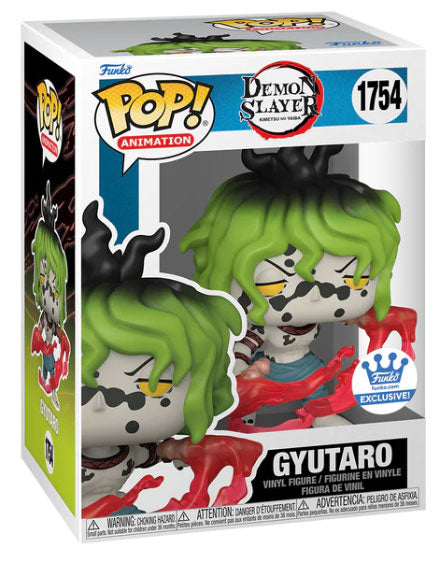 Funko Pop ! Animation Demon Slayer - (1754) Gyutaro (Blood Attack) Exclusive