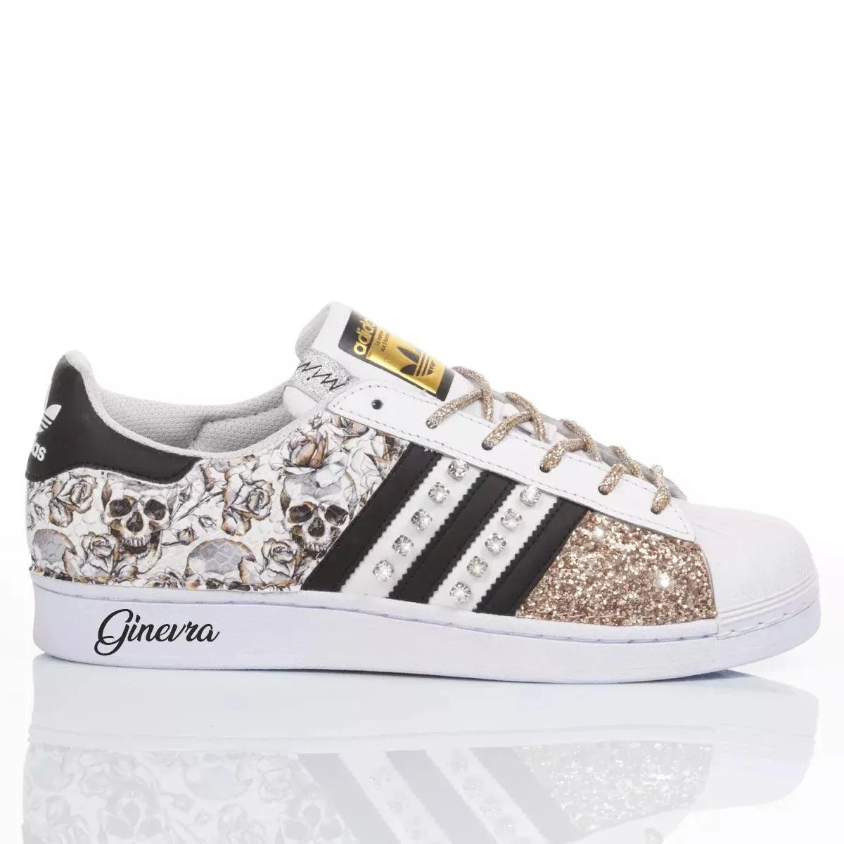 Adidas Superstar Diamond Skull