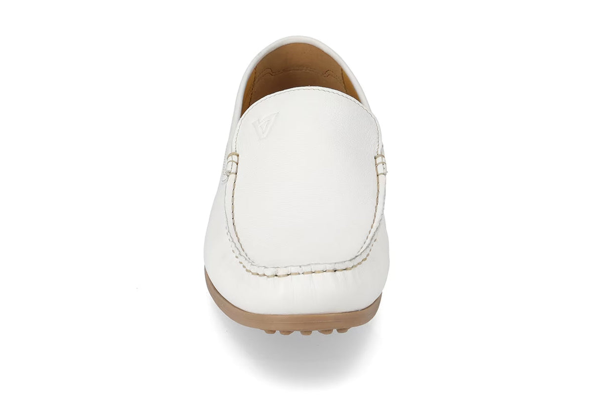 Valleverde Men's Loafers 17990A White Leather Casual