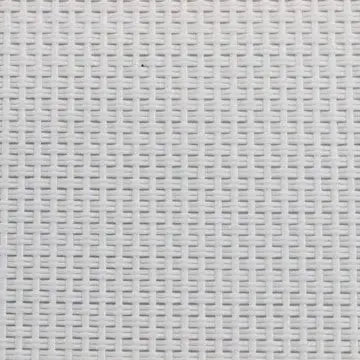 Lettino Jesolo Bianco: Alluminio Resistente, cm 183/189x61x38