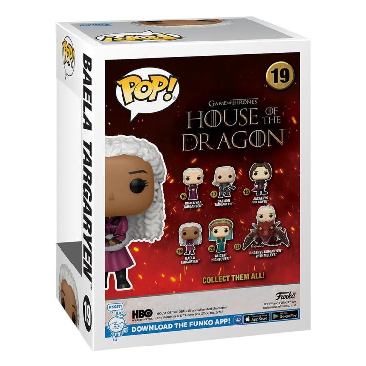 Funko Pop Tv ! House Of The Dragon S3 - (19) Baela Targaryen Vinylfigur 9 cm