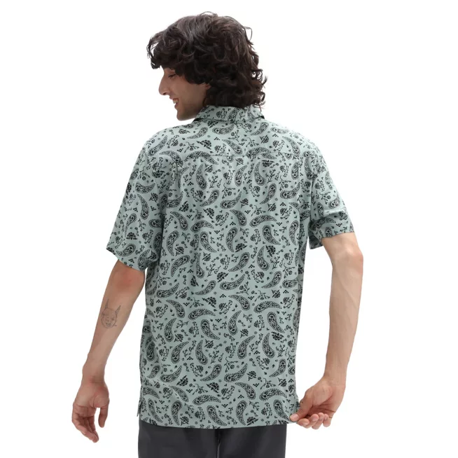 Vans Camicia manica corta Bandana Paisley VN0A5KMOYV2 green milieu