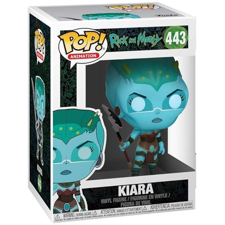 Funko Pop ! Animation - Rick And Morty (443) Kiara Vinyl Figure 9Cm Statuetta