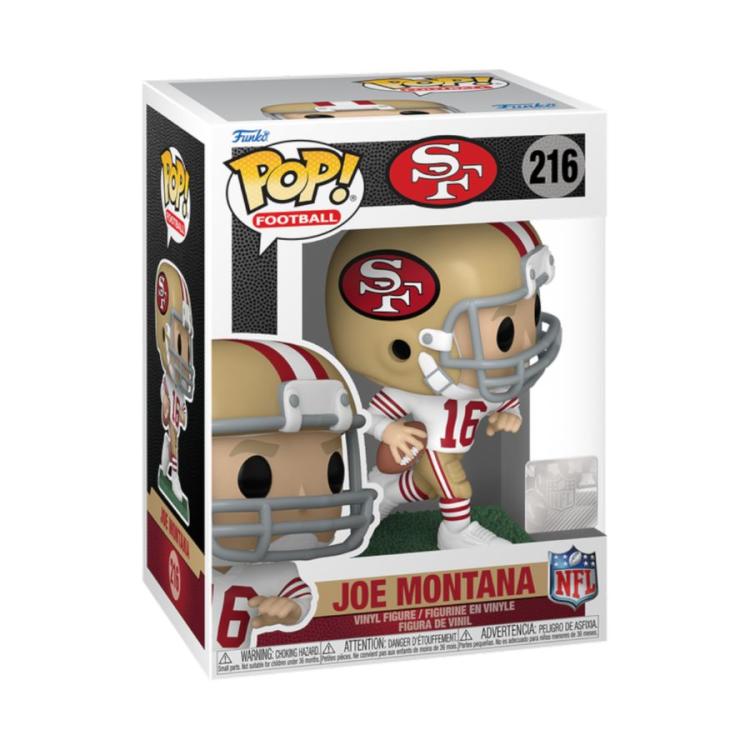 Funko Pop! NFL Legend San Francisco (216) Joe Montana Football Vinyl Figur USA