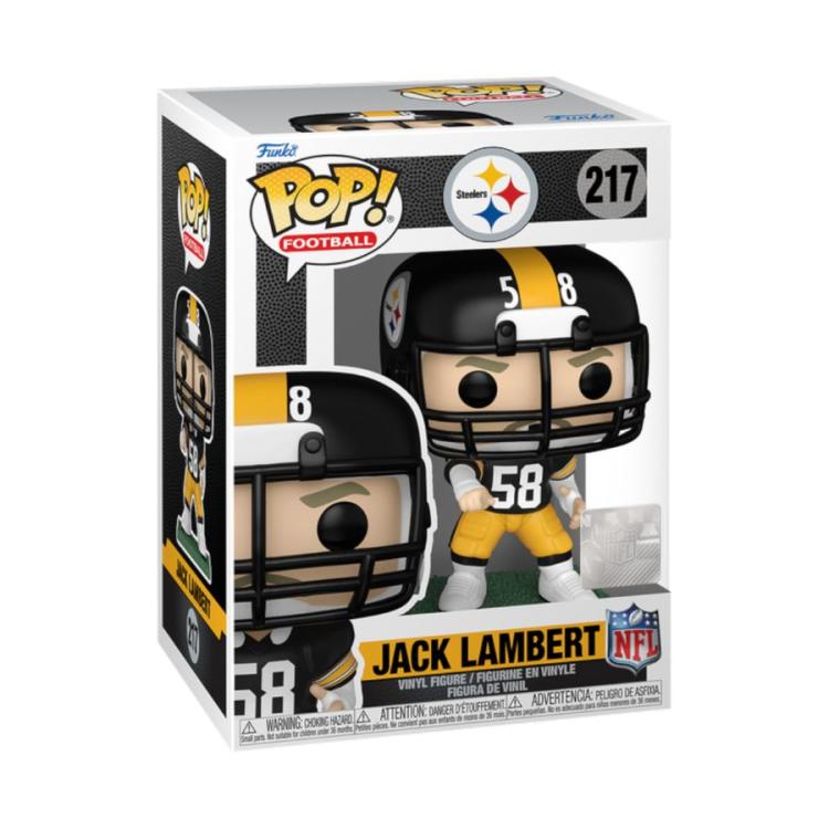 Funko Pop! NFL Legend Pittsburgh Steelers (217) Jack Lambert Football Vinyl USA