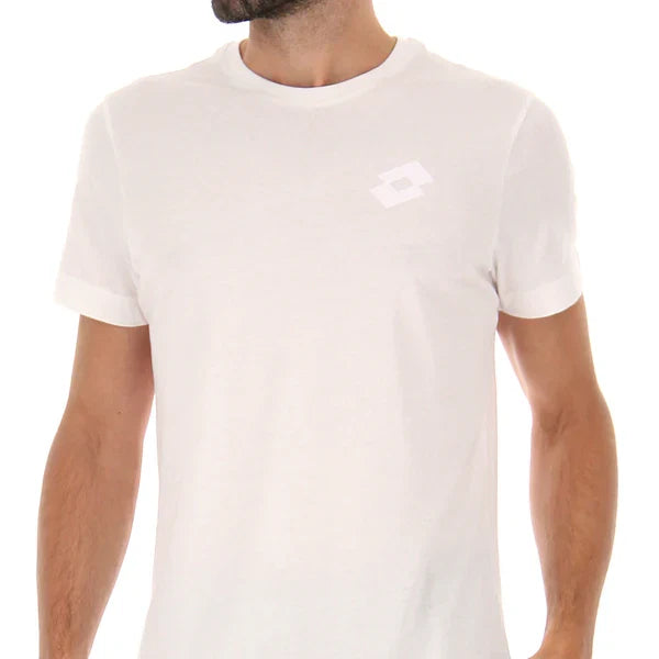 Lotto maglietta manica corta da uomo MSC II 218912 0F1 bianco