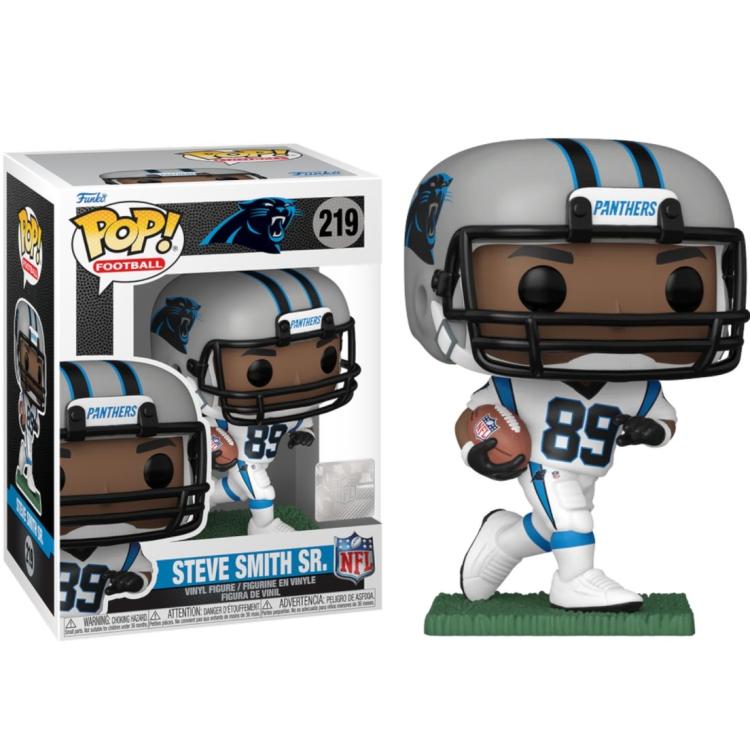 Funko Pop ! Nfl Legend Carolina Panthers (219) Steve Smith Sr Football Vinyl Usa