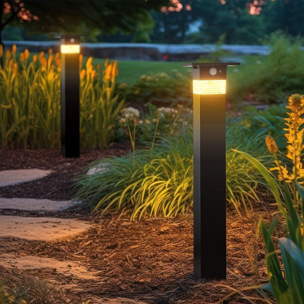 Solar-LED-Gartenstandleuchte 3W mit PIR-Sensor 3000K IP54