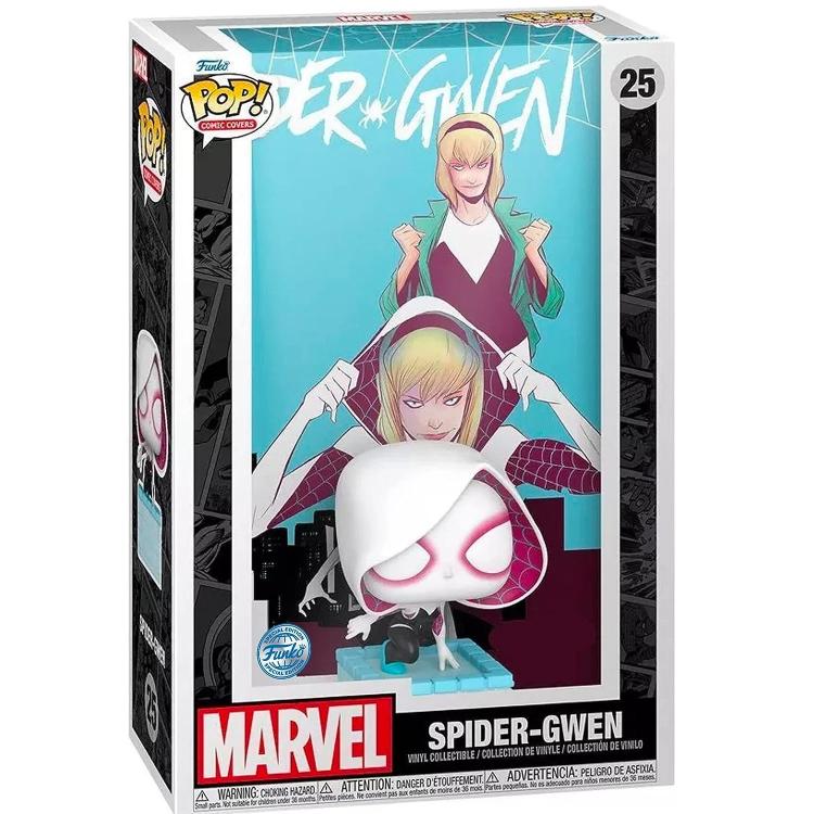 Funko Pop! Comic Cover Marvel - (25) Spider-Gwen Vinylfigur 9 cm Superheld